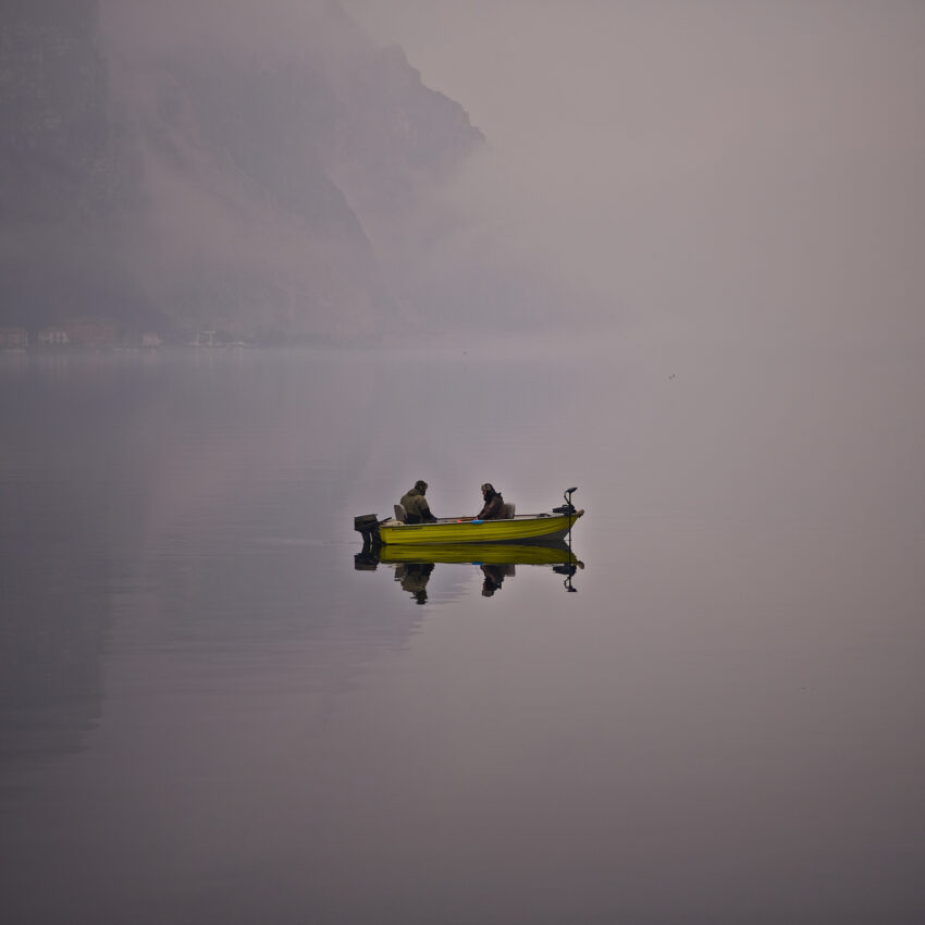 Barca e nebbia